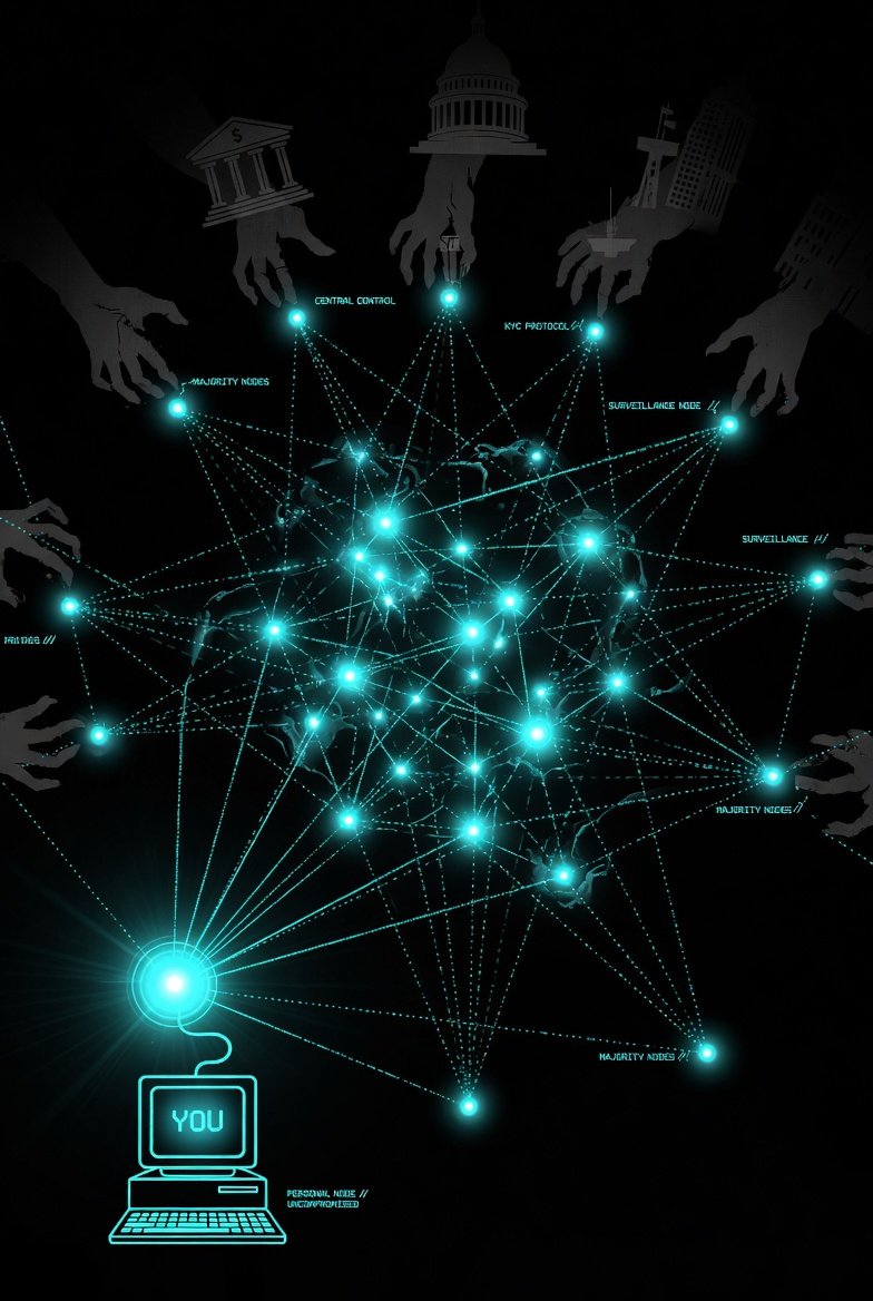 Bitcoin has fair control for everyone.